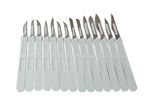 Скальпель стр. одноразовый р-р 24 Китай /10/