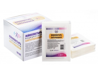 Лейкопластырь бактер. 6х10 на нетканой основе, телесного цвета Китай /100/5000/