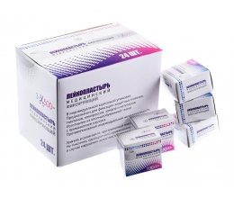 Лейкопластырь 3х500 на тканевой основе карт. уп. Китай (Changzhou Hualian) /24/576/18/540