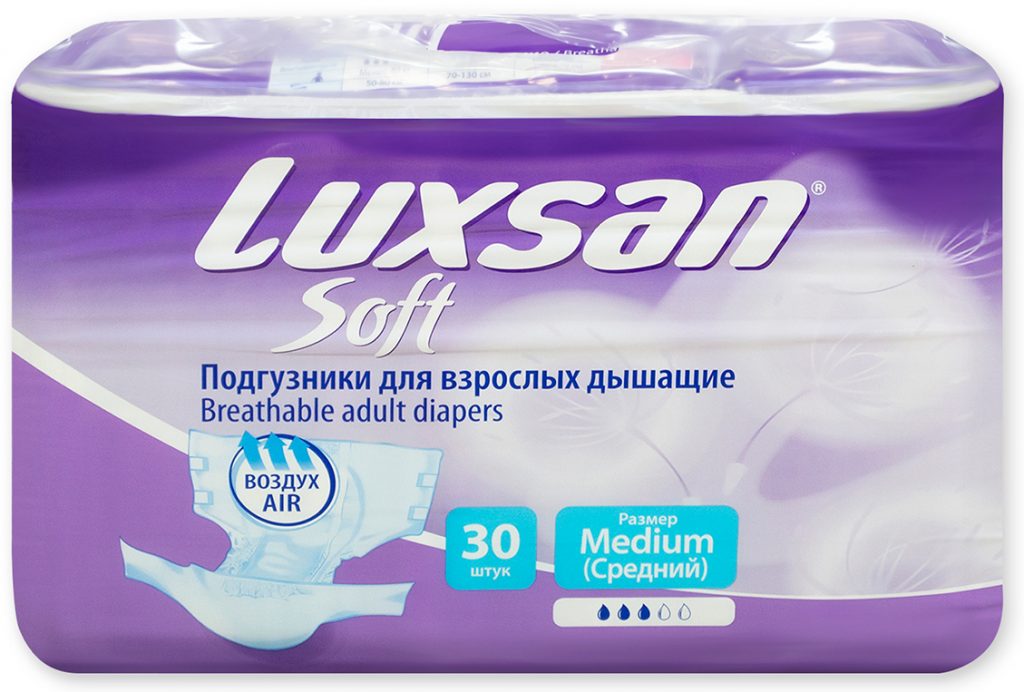 Подгузники для взрослых №30 М 