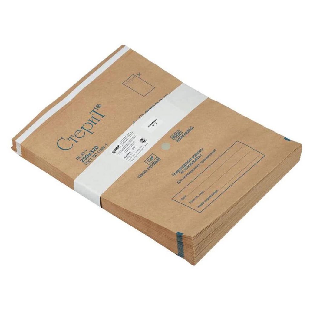 СТЕРИЛ. Крафт-пакет 250х320мм (ВИНАР) №100