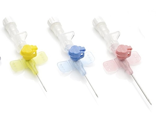 Катетер в/в 22G с доп.портом и крыльями 