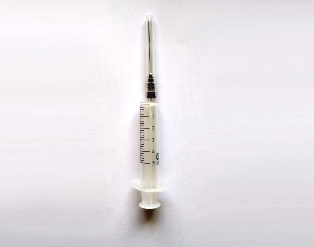 Шприц 2-х дет. (Медпласт) 5Б (Луер) 21Gс иглой (0,7х40) /1000/