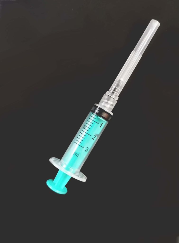 Шприц 3-х дет. (Россия, МПК Елец) 3 мл ЛУЕР-ЛОК (0,6х30) /1200/