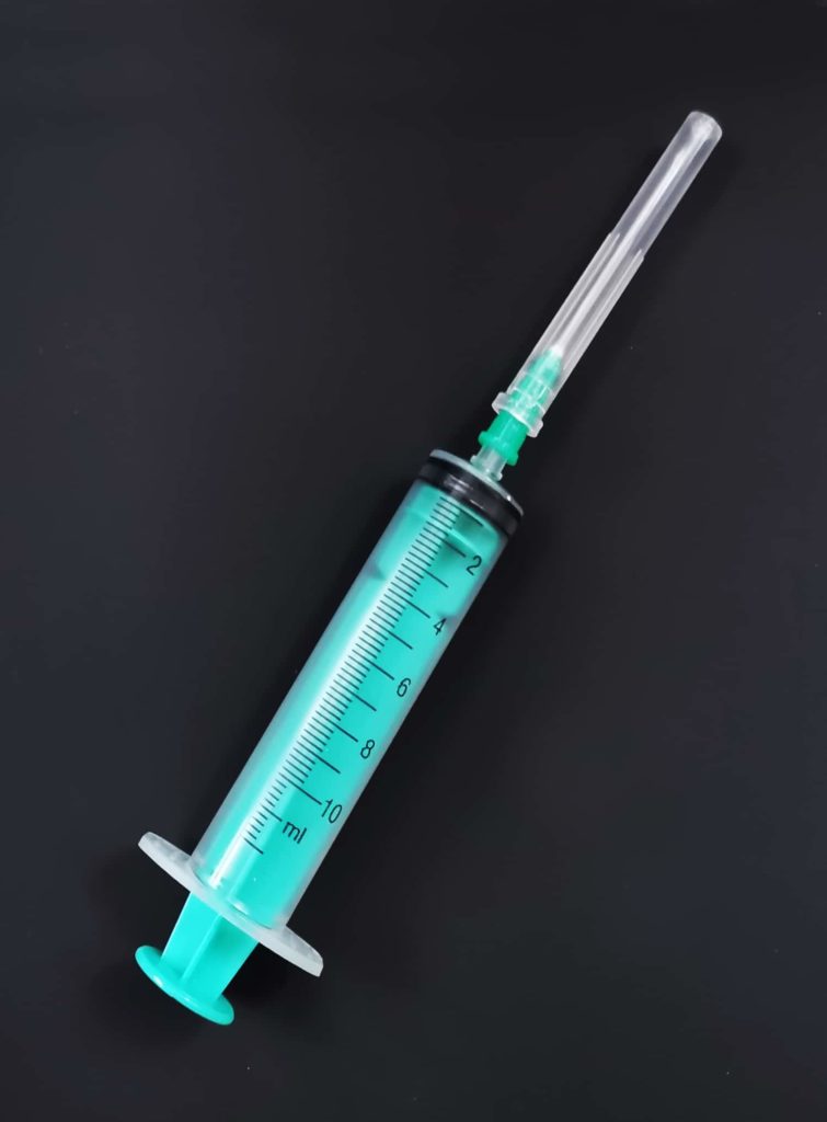 Шприц 3-х дет. (Россия, МПК Елец) 10 мл 21G (0,8х40) /500/