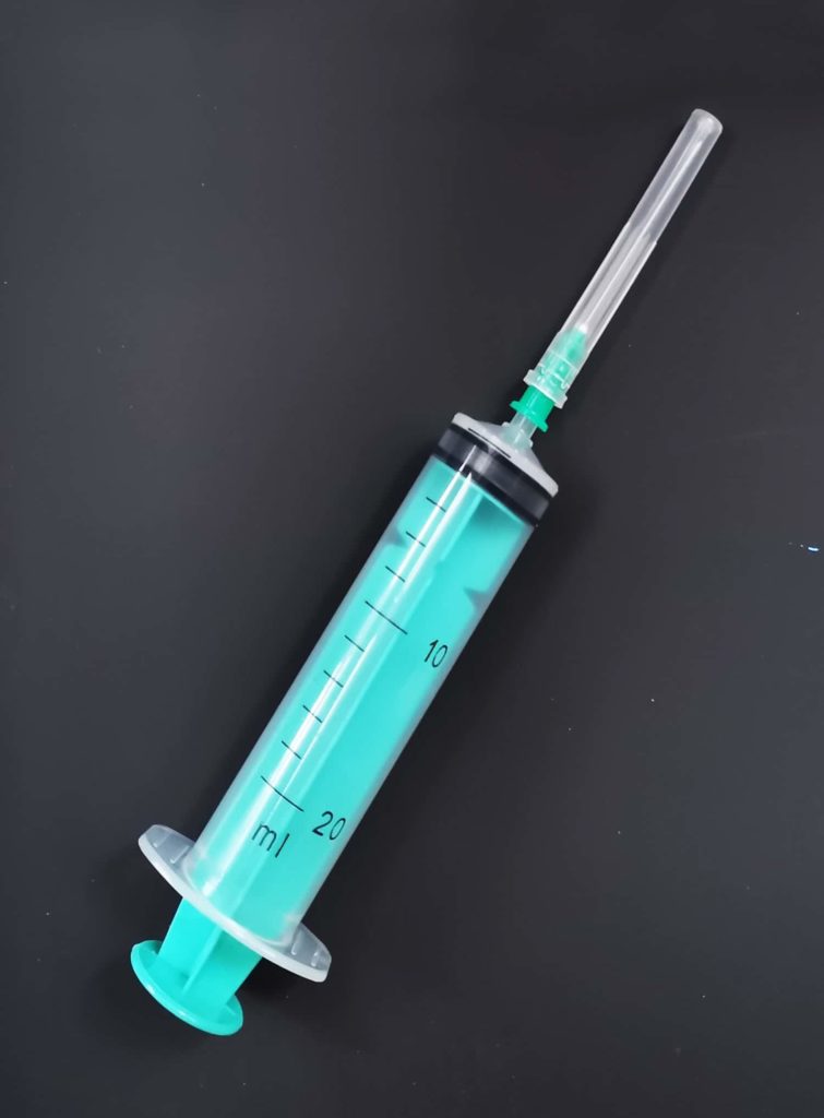 Шприц 3-х дет. (Россия, МПК Елец) 20 мл 21G (0,8х40) /300/