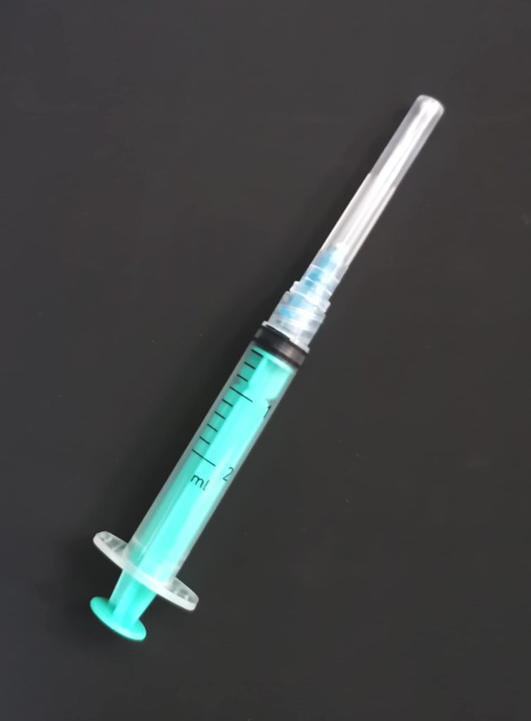 Шприц 3-х дет. (Россия, МПК Елец) 2 мл ЛУЕР-ЛОК 23G (0,6х30) /1200/