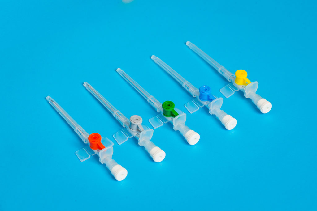 Катетер в/в Vogt Medical 20G с доп. портом и крылышками Германия /100/1000/