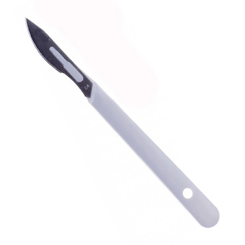 Скальпель стр. одноразовый р-р 24/Pоссия