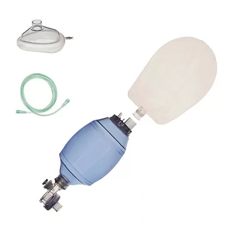 Мешок дыхательный типа Амбу ПВХ - ВЗРОСЛЫЙ с маской (одноразовый) /MORTON