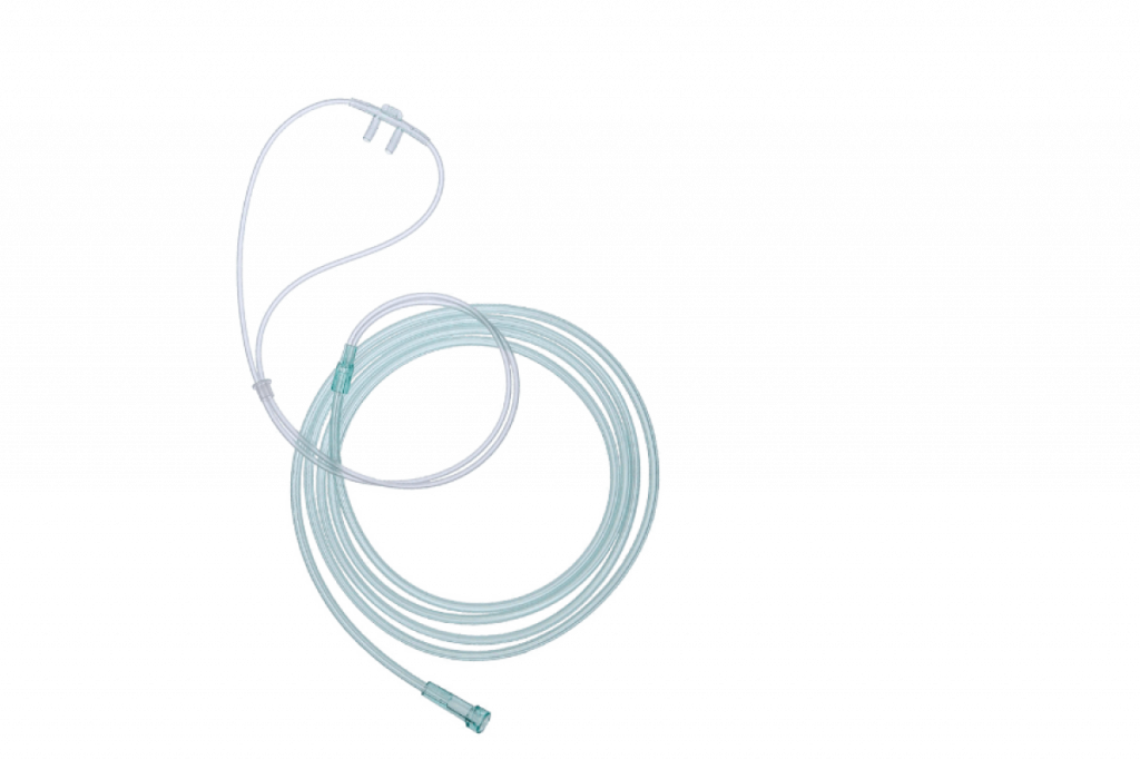 Канюля назальная кислородная р. L с трубкой 2м, стерильная 