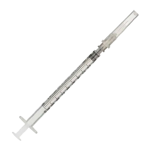 Шприц 3-х дет. (Китай) 1 мл инсулиновый 27G С ИГЛОЙ (0,4х13) /WUXI YUSHOU /100/3600/