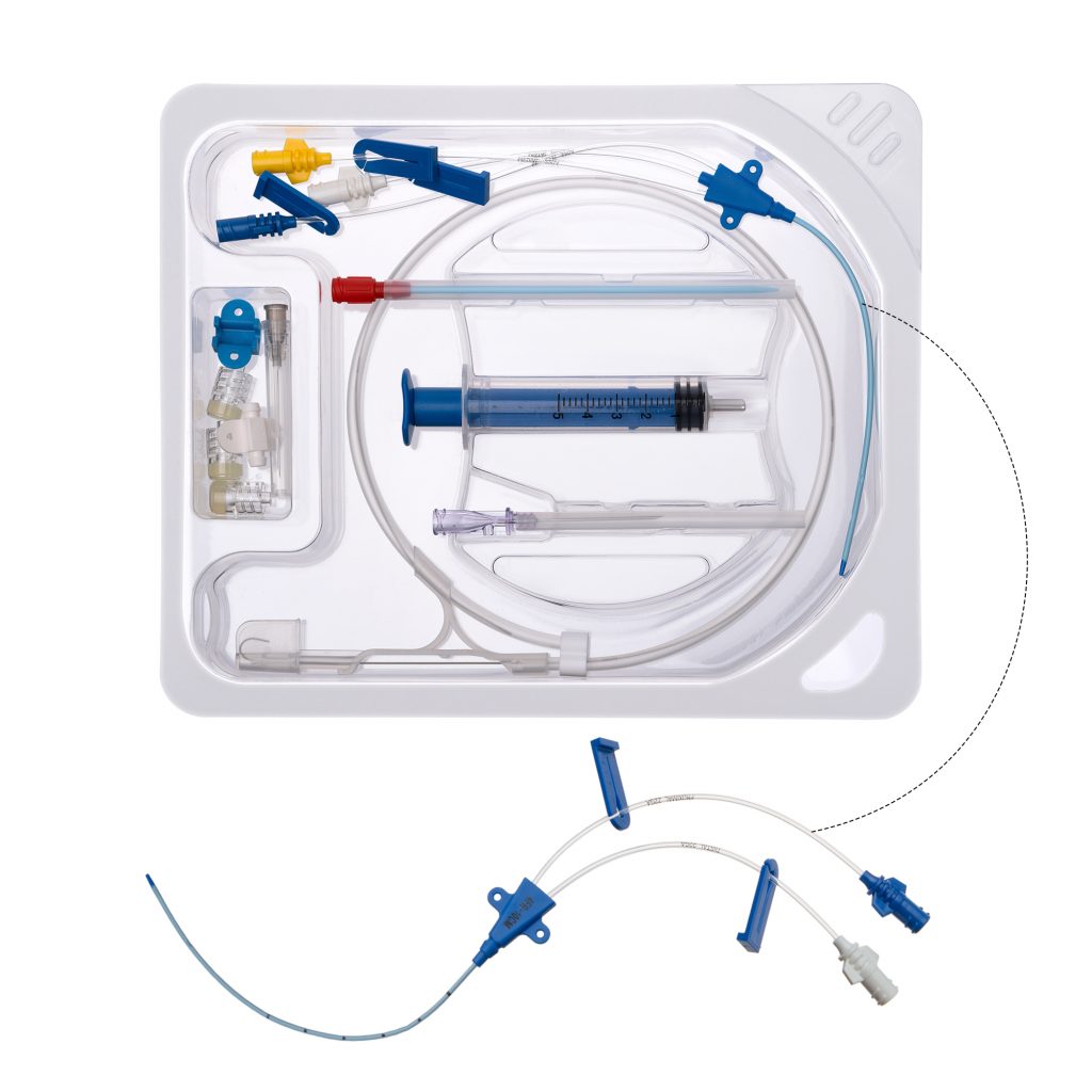 Набор однор/с центр. венозным катетером 1-канальный G-18 (Fr 4,0 х 200 мм.)с принадл. стер./Safecath