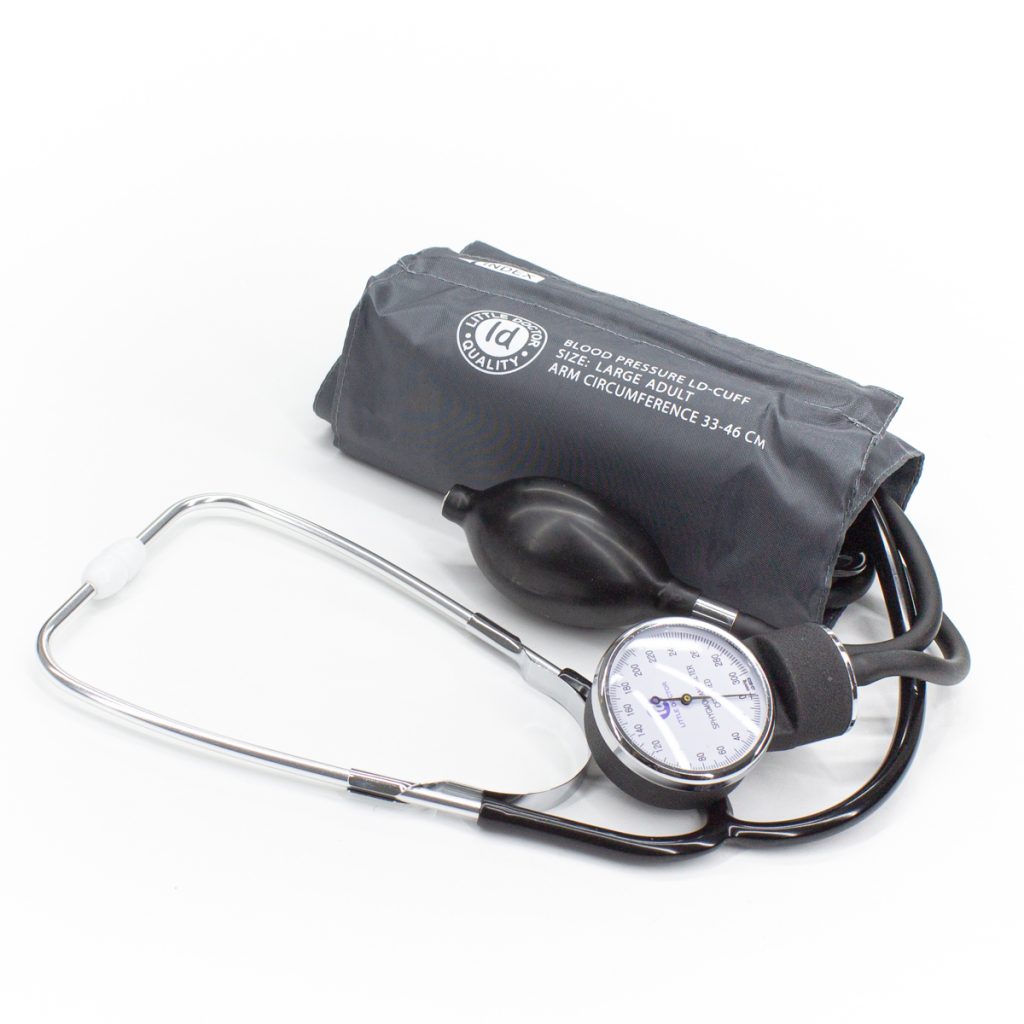Тонометр механический LITTLE DOCTOR LD-60 встроенн.стетоскоп, манжета 33-46см