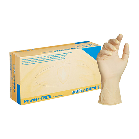 Перчатки смотровые н/о н/стер. текстур. XS (Safe&Care) /50/500/